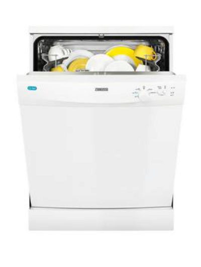 Zanussi Zdf21001Wa 12-Place Full Size Dishwasher - White Zanussi Zdf21001Wa 12-Place Full Size Dishwasher - White